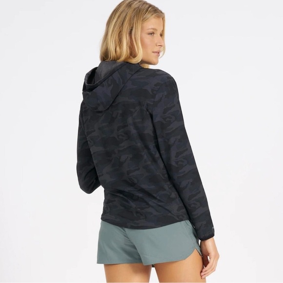 Women's Vouri Black Camo Trainer Jacket Small - Picture 2 of 8